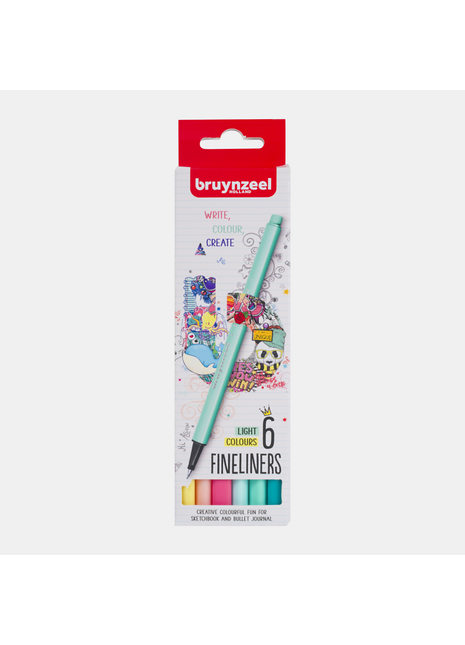 BR FINELINER LIGHT SET 6
