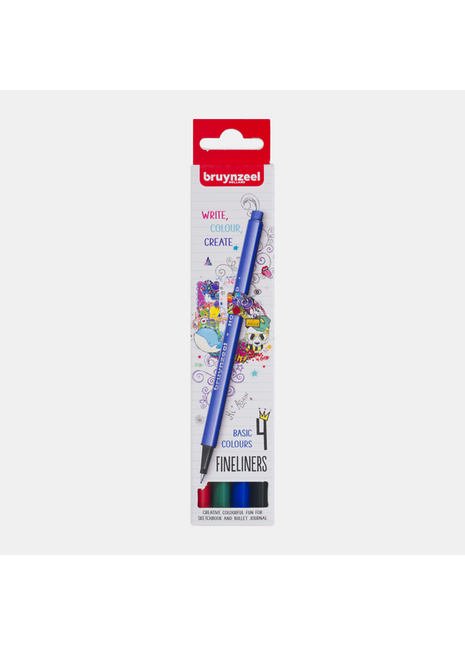 BR FINELINER SET 4