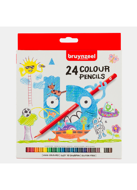 BR MATITE COLORATE SET 24