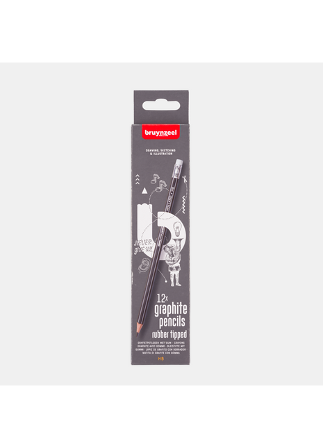 BR MATITE GRAFITE SET 12 HB