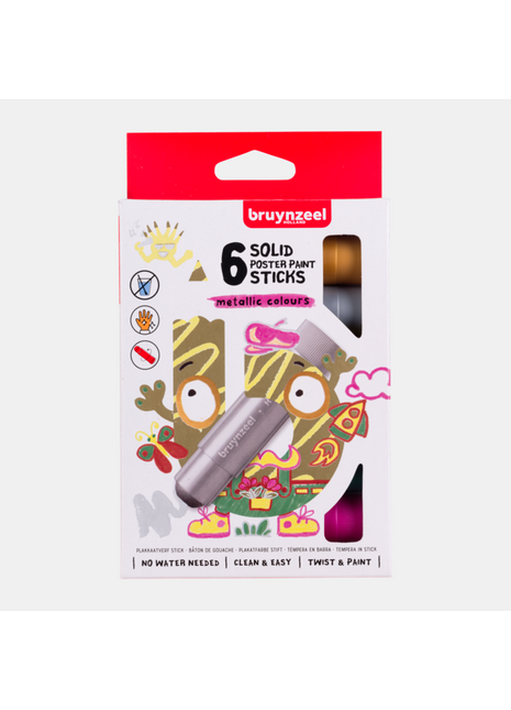 BR SOLID STICK SET 6 METALLIC