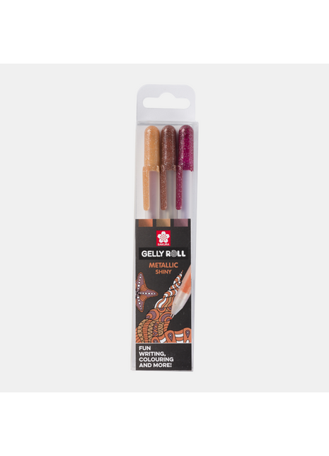 SK GELLY ROLL METALLIC SET NATURE