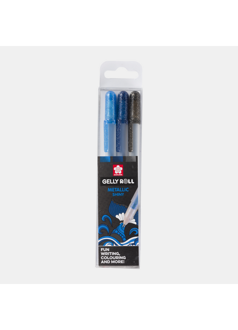 SK GELLY ROLL METALLIC SET OCEAN