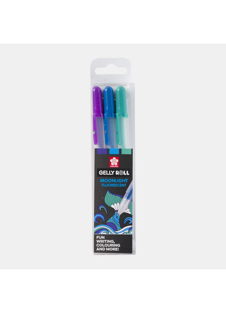 SK GELLY ROLL MOONILIGHT 10 SET OCEAN