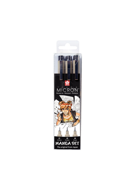 SK PIGMA MICRON MANGA SET 3