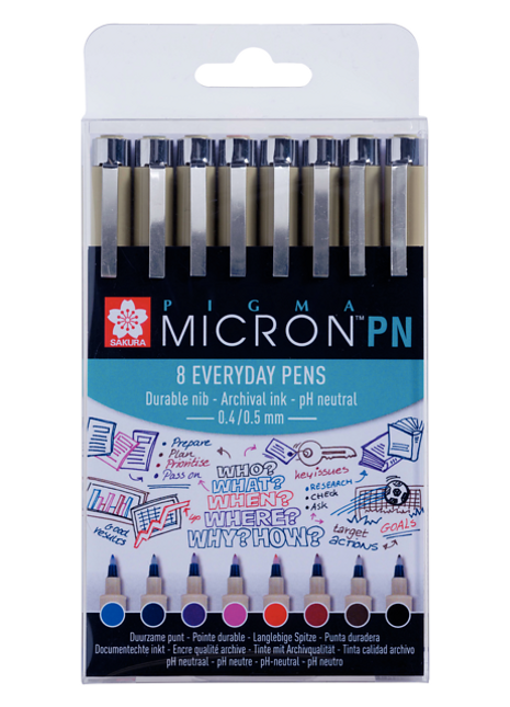 SK PIGMA MICRON PN SET 8 COLOR