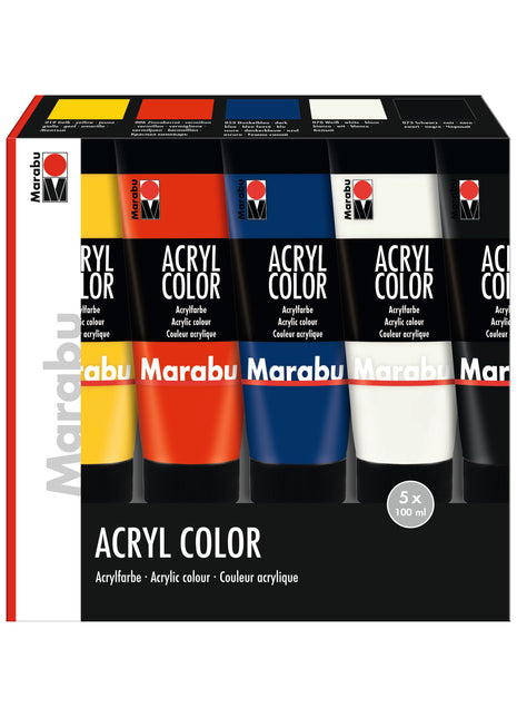 MA ACRYL COLOR 5 X 100 ML