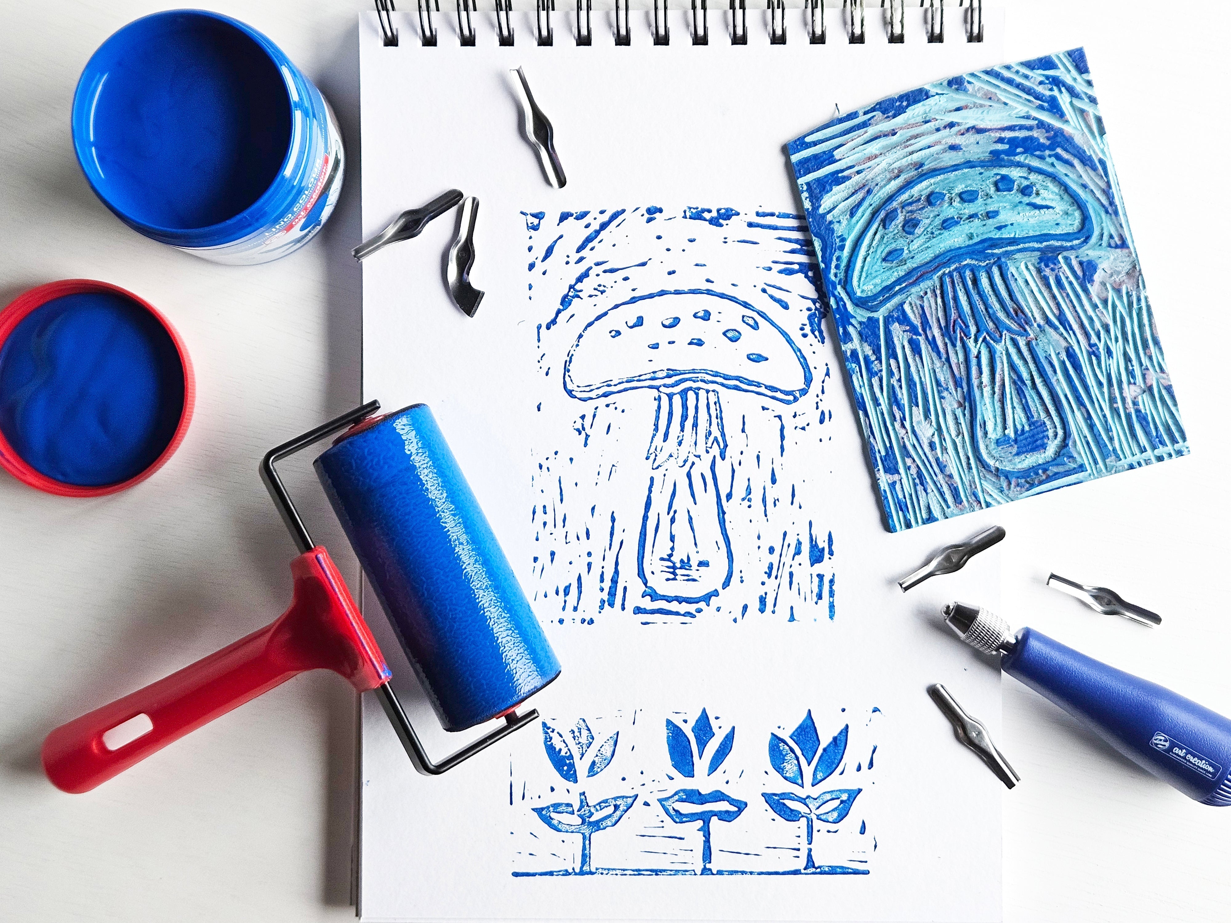 SET LINOLEUM - Talens Art Creation