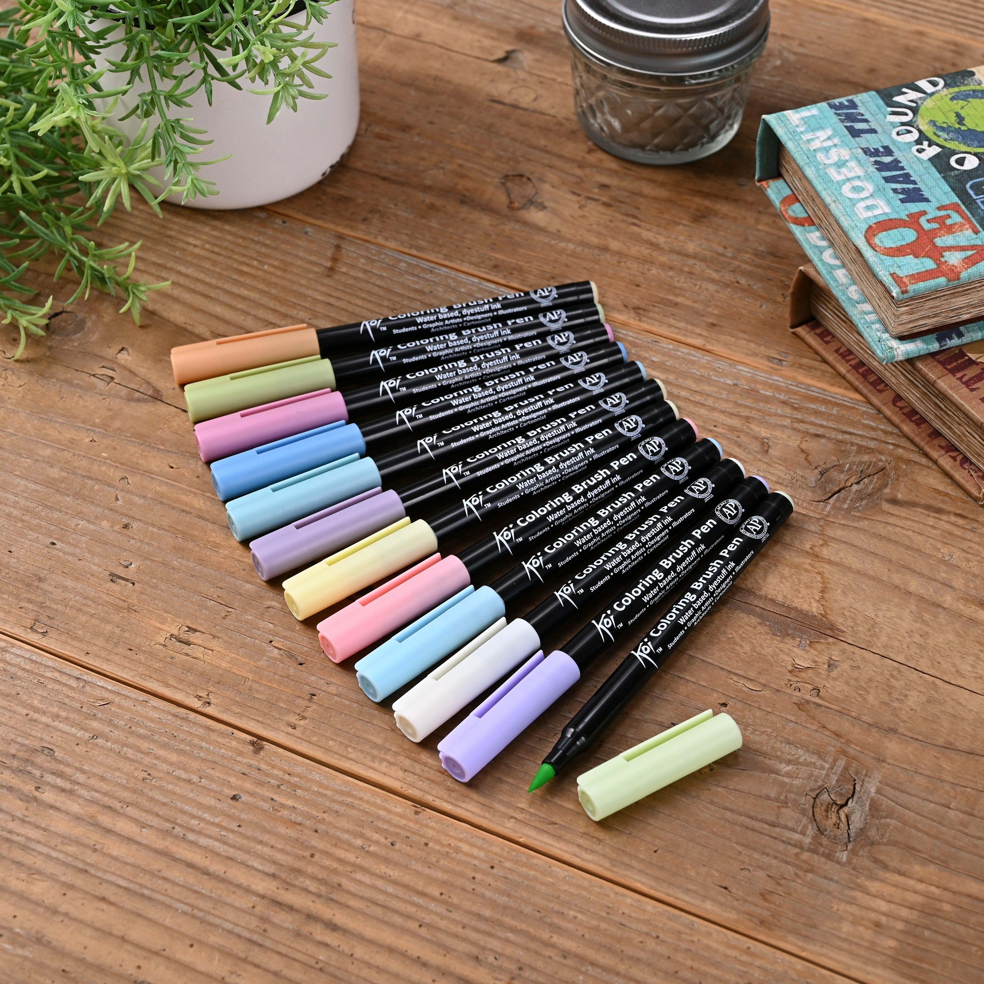 NUOVI COLORI KOI BRUSH E SET