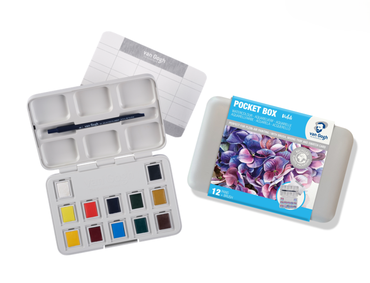 VAN GOGH Pocket Box in plastica riciclata