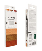 COPIC CLASSIC SET DESIGNER COLLECTION DA 3 - BRICK & TERRA