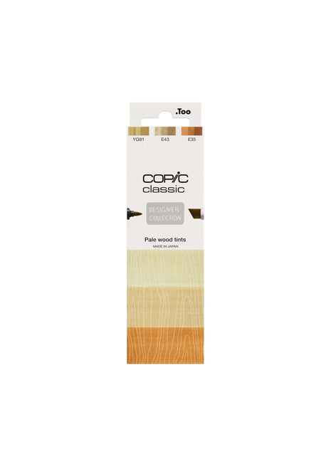 COPIC CLASSIC SET DESIGNER COLLECTION DA 3 - PALE WOOD