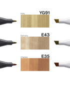 COPIC CLASSIC SET DESIGNER COLLECTION DA 3 - PALE WOOD