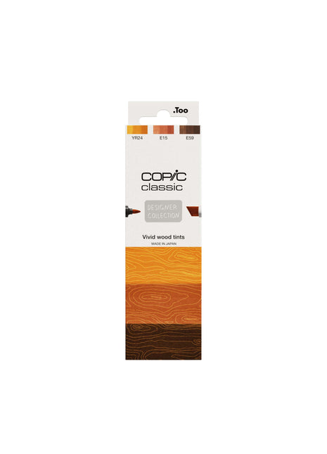 COPIC CLASSIC SET DESIGNER COLLECTION DA 3 -VIVID WOOD