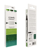 COPIC CLASSIC SET DESIGNER COLLECTION DA 3 - EVERGREEN