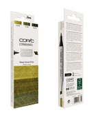 COPIC CLASSIC SET DESIGNER COLLECTION DA 3 - DEEP FOREST