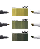 COPIC CLASSIC SET DESIGNER COLLECTION DA 3 - DEEP FOREST