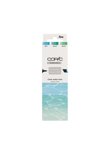 COPIC CLASSIC SET DESIGNER COLLECTION DA 3 - CLEAR WATER