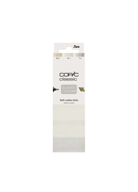 COPIC CLASSIC SET DESIGNER COLLECTION DA 3 - SOFT COTTON