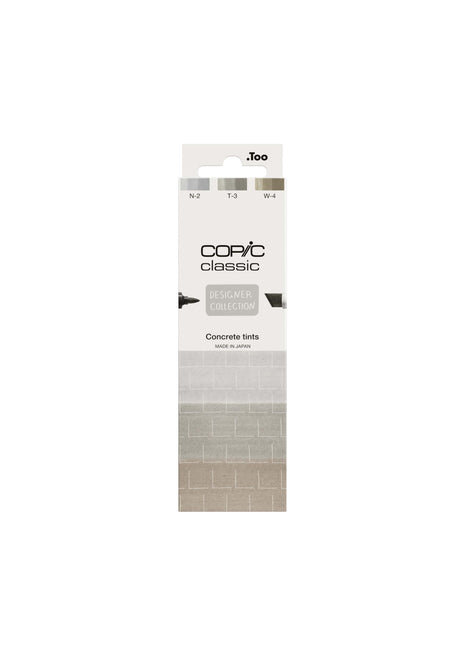 COPIC CLASSIC SET DESIGNER COLLECTION DA 3 - CONCRETE