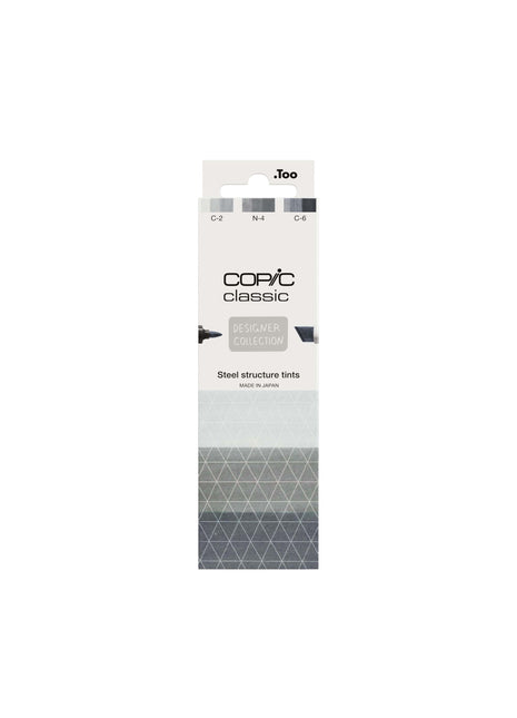 COPIC CLASSIC SET DESIGNER COLLECTION DA 3 - STEEL STRUCTURE