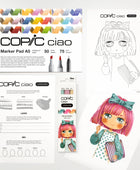 COPIC CIAO Starter SET LAYER & MIX - VIBRANT - Selezione MANGA