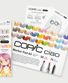 COPIC CIAO Starter SET LAYER & MIX - SUNSET - Selezione MANGA