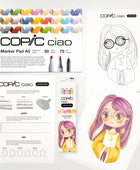 COPIC CIAO Starter SET LAYER & MIX - SUNSET - Selezione MANGA