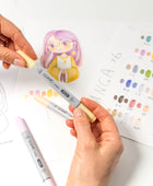 COPIC CIAO SET LAYER & MIX DA 3 - SUNSET - Selezione MANGA