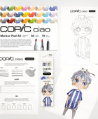 COPIC CIAO Starter SET LAYER & MIX - SERENE - Selezione MANGA