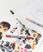 COPIC CIAO Starter SET LAYER & MIX - WARM - Selezione MANGA