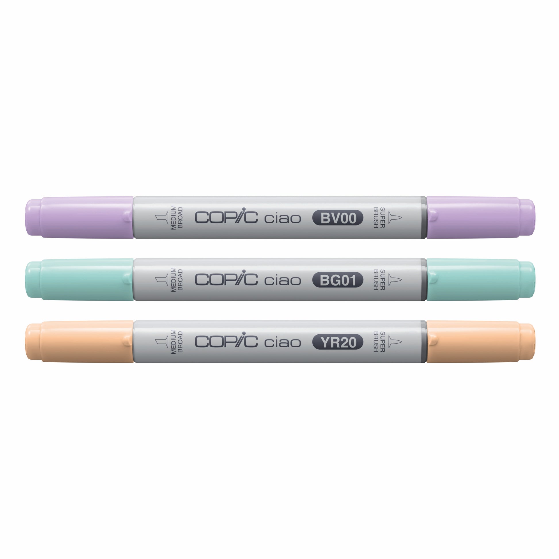 COPIC CIAO Starter SET LAYER & MIX - PASTEL