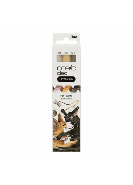COPIC CIAO SET LAYER & MIX DA 3 - PET