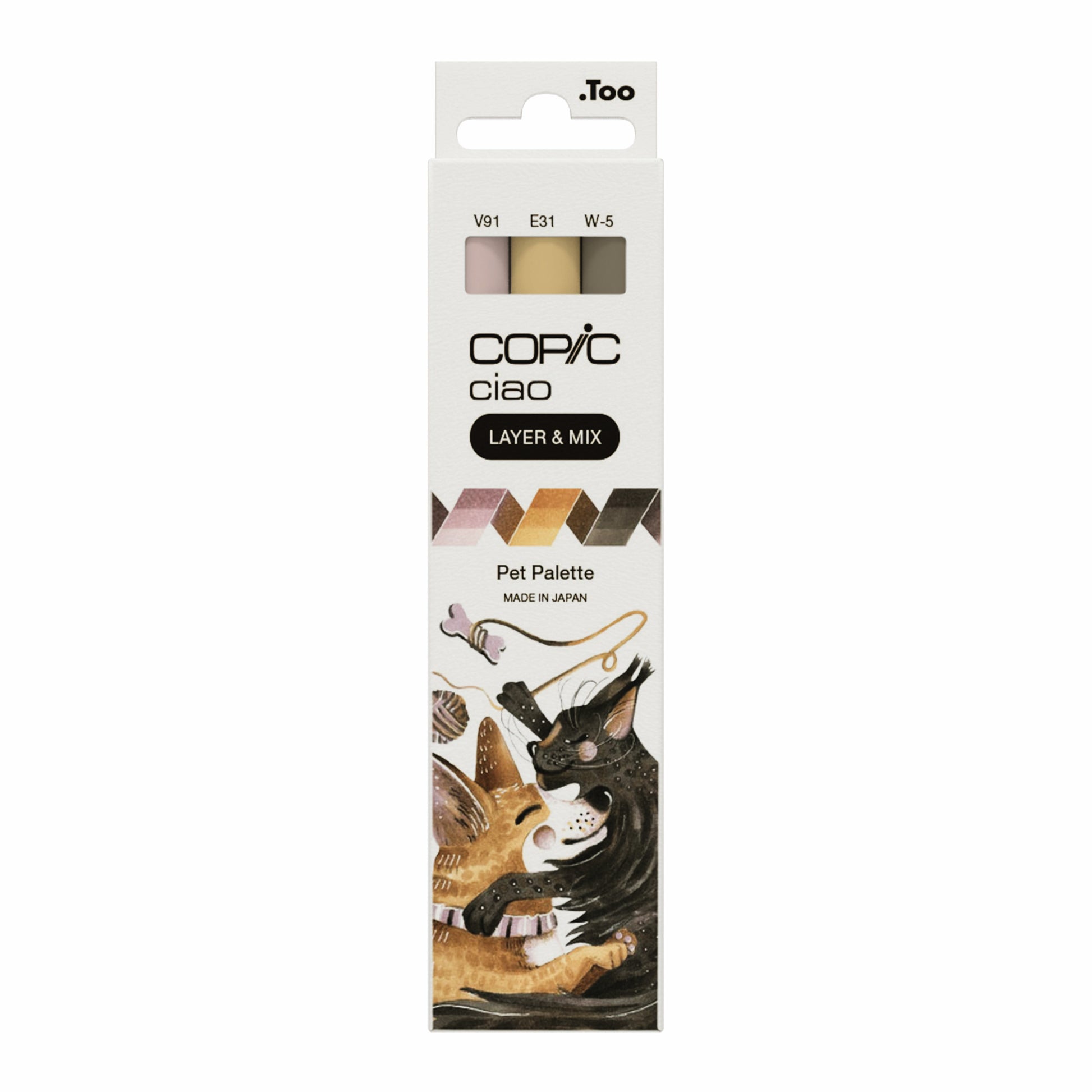 COPIC CIAO SET LAYER & MIX DA 3 - PET