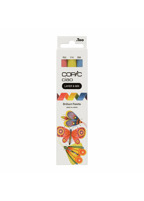COPIC CIAO SET LAYER & MIX DA 3 - BRILLIANT