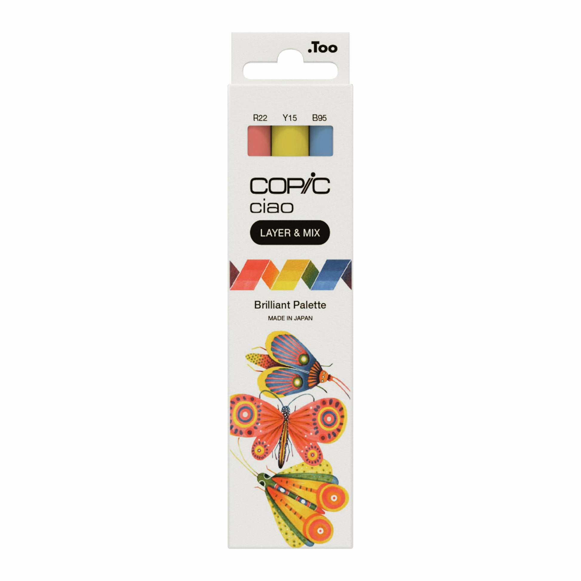 COPIC CIAO Starter SET LAYER & MIX - BRILLIANT