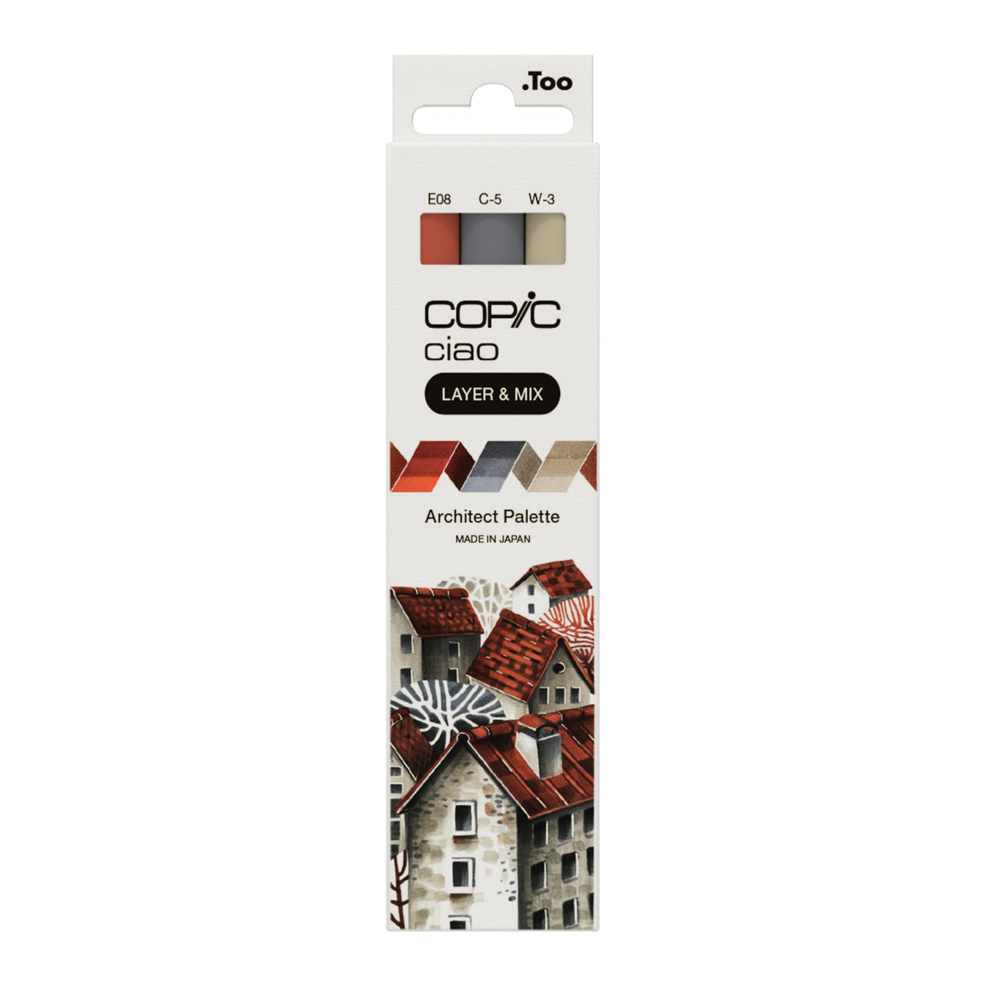 COPIC CIAO SET LAYER & MIX DA 3 - ARCHITECT