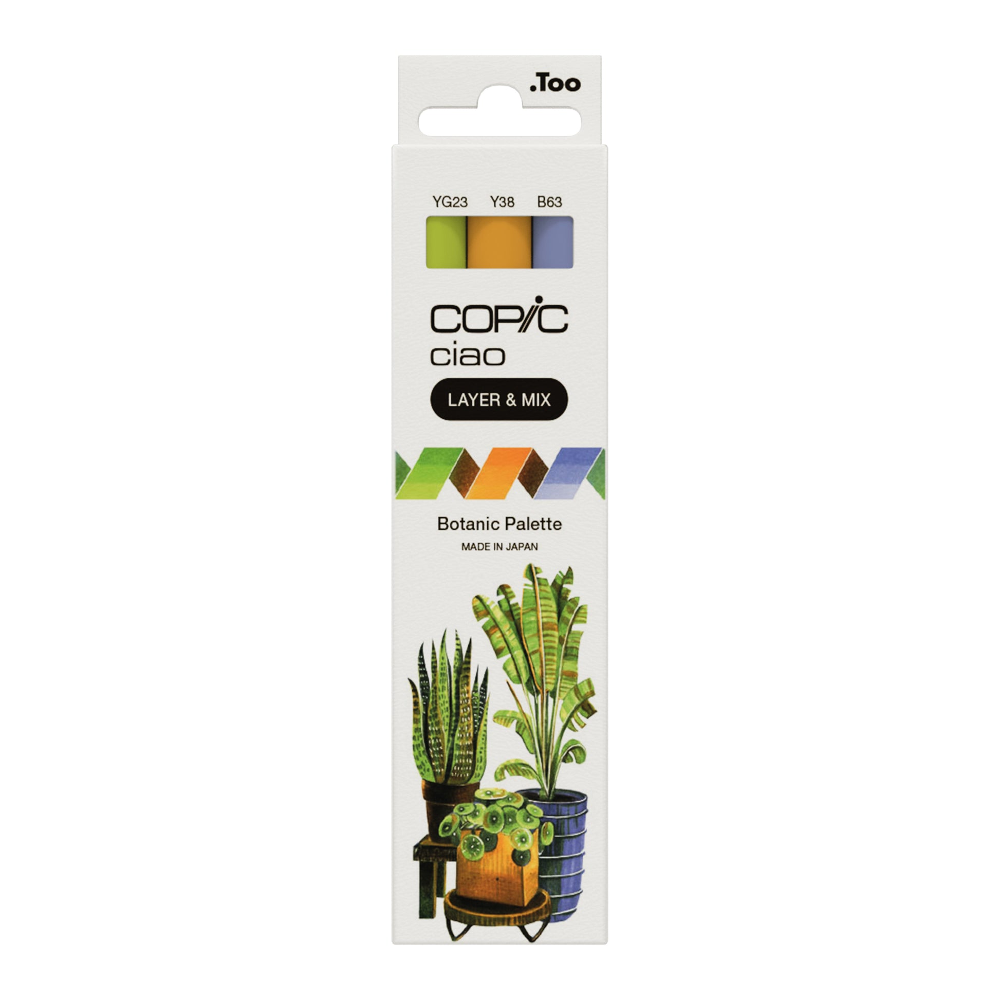 COPIC CIAO SET LAYER & MIX DA 3 - BOTANIC