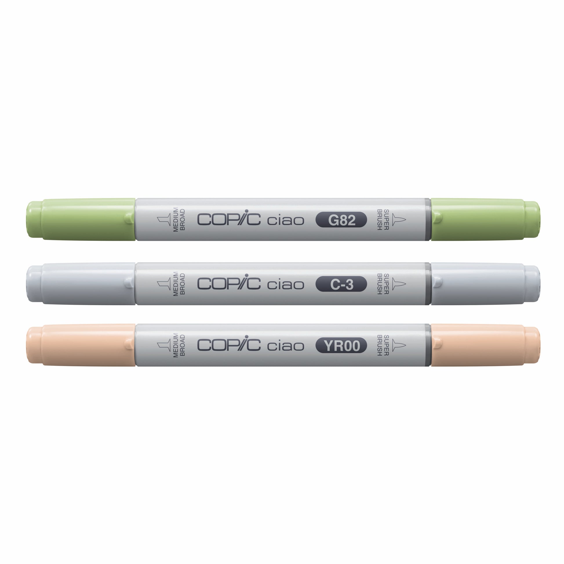 COPIC CIAO Starter SET LAYER & MIX - NATURAL - Selezione MANGA