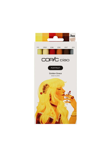 COPIC CIAO SET PORTRAIT COLLECTION DA 6 - Golden Grace