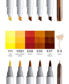 COPIC CIAO SET PORTRAIT COLLECTION DA 6 - Golden Grace