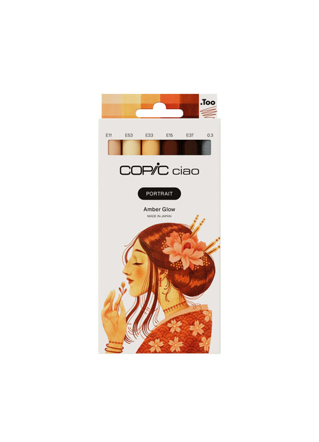 COPIC CIAO SET PORTRAIT COLLECTION DA 6 - Amber Glow