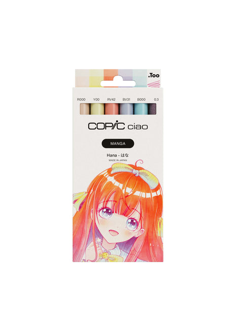 COPIC CIAO SET MANGA COLLECTION DA 6 - Hana