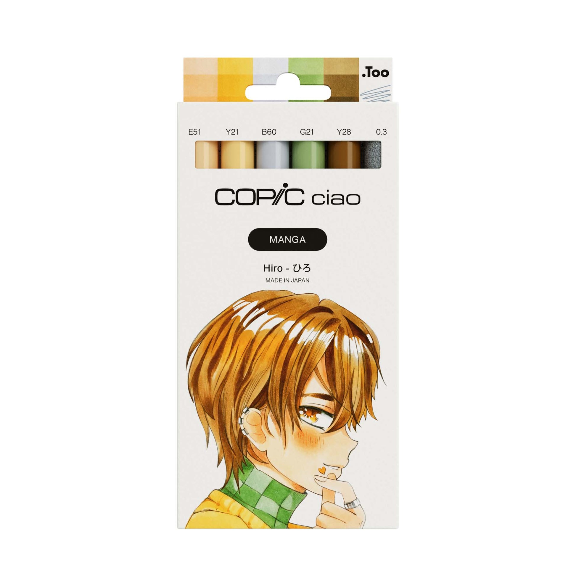 COPIC CIAO SET MANGA COLLECTION DA 6 - Hiro