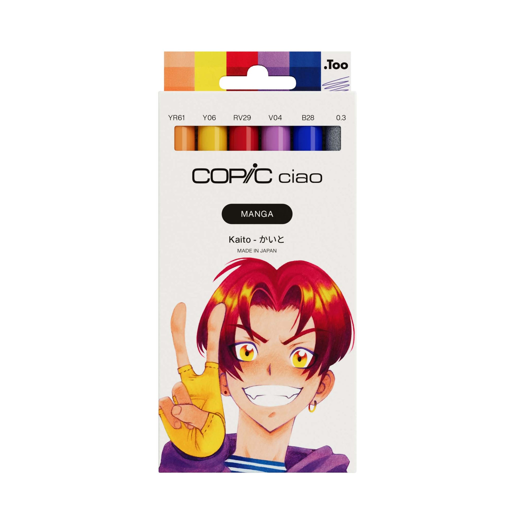 COPIC CIAO SET MANGA COLLECTION DA 6 - Kaito