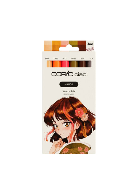 COPIC CIAO SET MANGA COLLECTION DA 6 - Yumi