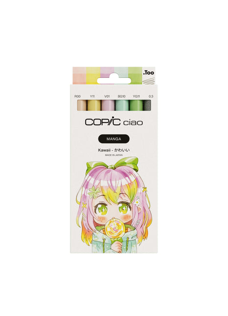 COPIC CIAO SET MANGA COLLECTION DA 6 - Kawaii