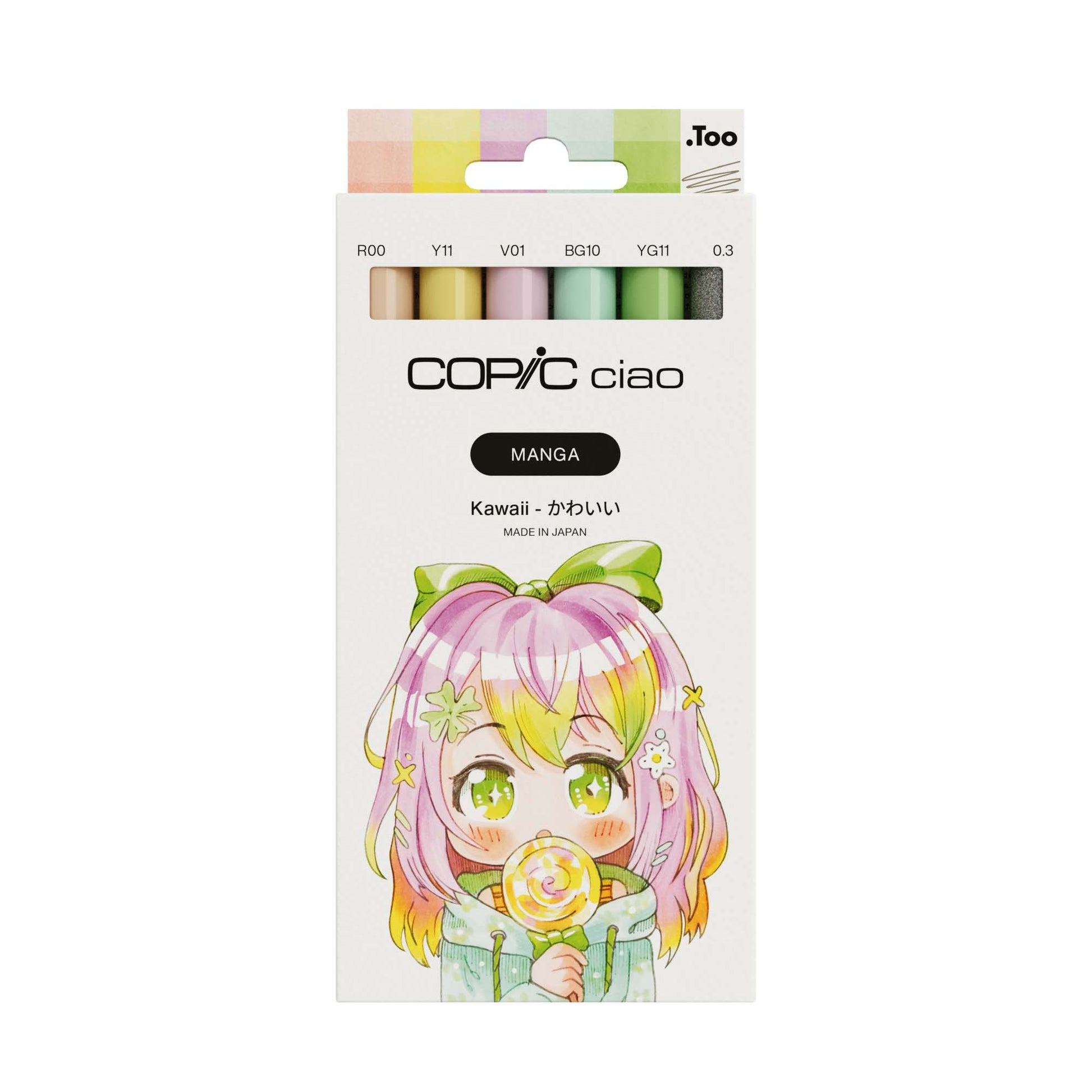 COPIC CIAO SET MANGA COLLECTION DA 6 - Kawaii