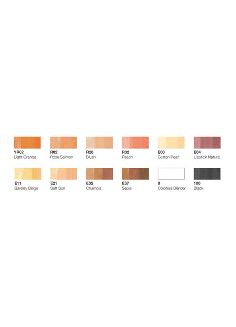 COPIC CIAO Wallet SET da 12 - Portrait Tones