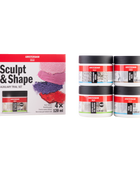 AMSTERDAM Set MEDIUM Scolpisci e Modella | 4 x 120 ml